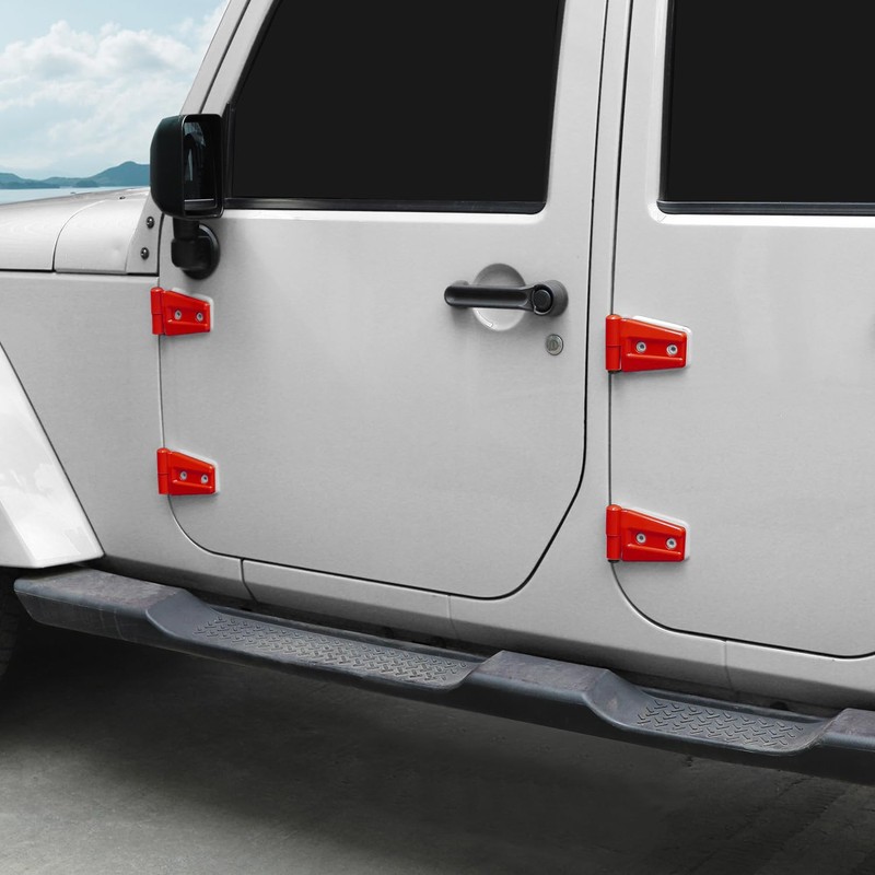RT-TCZ Embellecedor para bisagra de puerta para Jeep Wrangler JK