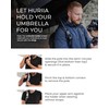 Huriia - Hands-Free Umbrella Holder, Wearable Portable Umbrella Shoulder Strap,