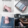 BAODINI Travel Essentials Mini Umbrella for Purse With Case Small