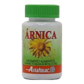 Suplemento Cápsula Anahuac Árnica Arnica