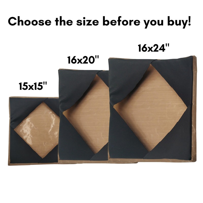 Sanshare Heat Press Covers 15x15/16x20/16x24 for Top and Bottom Platens