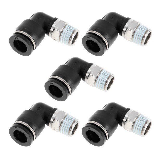 TUCKBOLD Push to Connect Air Fittings 3/8" 90 Degree Air