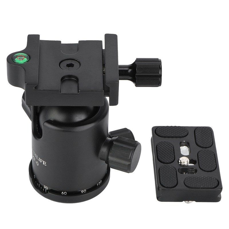 VBESTLIFE Magnalium Mini Tripod Ball Head Mount Stand with Quick
