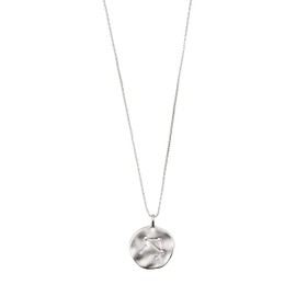 Pilgrim Jewellery Necklace with Zodiac Sign, Silver Plated, Libra