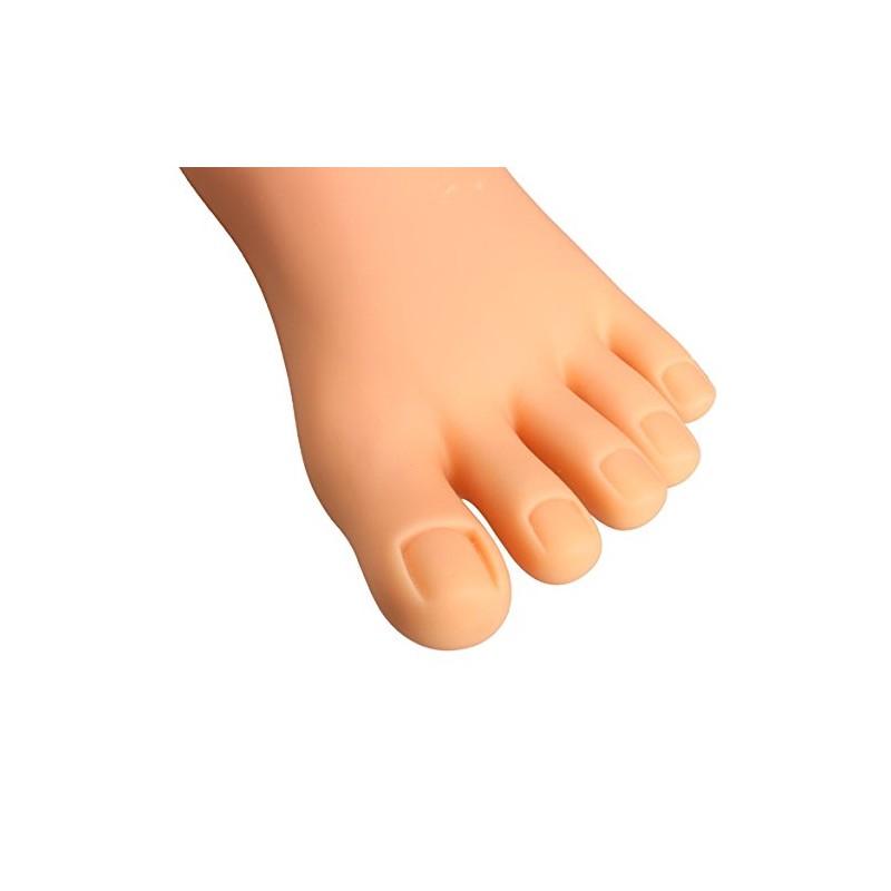 Vktech® Practice Foot Model Flexible Movable Soft Fake Foot Tool