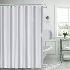 Popular Bath 801699 Shower Curtain/Liner, White
