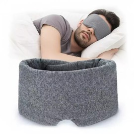 코편한 수면안대 눈가리개 수면용안대 숙면 와이드 찍찍이 [블랙 그레이] Comfortable Sleep Mask Sleep Eye Cover Wide Velcro [Black Gray]