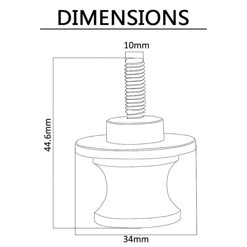 TDR M10 x 1.5 Swingarm Spool Bolts Sliders Motorcycle Swing
