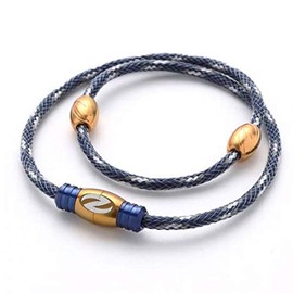 ザオラル リカバリーネックレス N13214 NV/GD M（50cm）