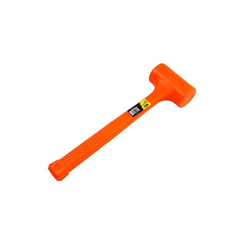 Stark USA 2-Pounds Dead Blow Hammer, 2 lbs Pound Grip