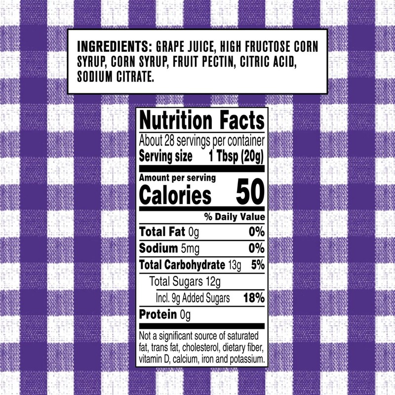 Smucker's Squeeze Grape Jelly, 20 oz (4-Pack) - Convenient, Mess-Free