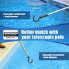 JamBer Pool Hook for Robotic Pool Cleaner, ABS Pool Hooks