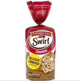 Pepperidge Farm  New Exclusive Pepperidge Farm Swirl Cinnamon Sugar Breakfast Soft Bread 16oz