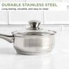 Ecolution Stainless Steel Sauce Pan, Encapsulated Induction Ready Cooking Pot