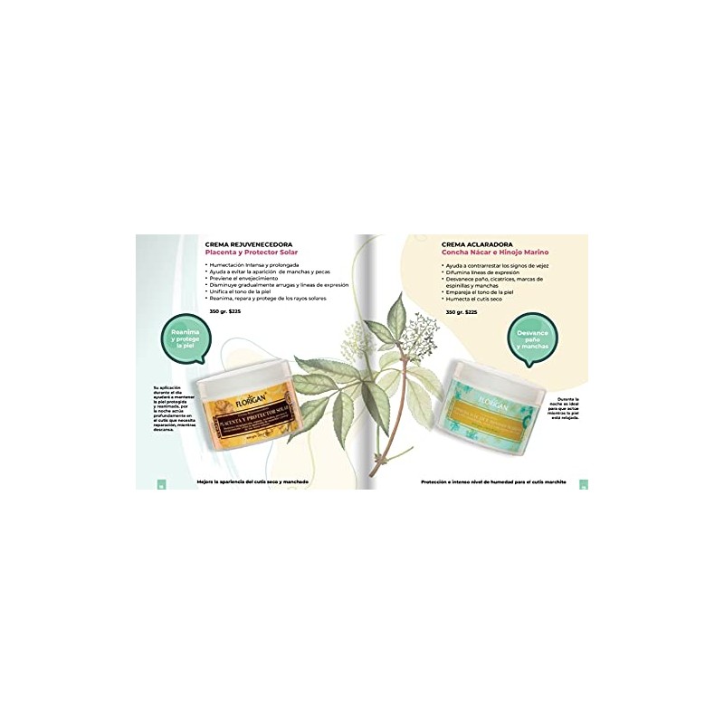 CREMA REJUVENECEDORA DE PLACENTA Y PROTECTOR SOLAR 350 GRS.