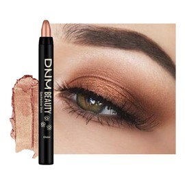 IATMOMOD Copper Shimmer Cream Eye Shadow Stick Makeup for Women, Copper Shimmer Eyeliner Pencil Eyeshadow Brightener Stick for Eyes, Waterproof Eyeshadow Applicator Blendable, sombras para ojos 57#