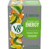 V8 +Energy Sparkling Lemon Lime Juice Energy Drink, 11.5 fl