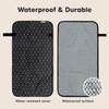 KeaBabies Portable Diaper Changing Pad – Foldable Waterproof Baby Changing