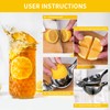Rekix lemon Squeezer, Max Extraction Hand Press Lemon Juicer, Heavy