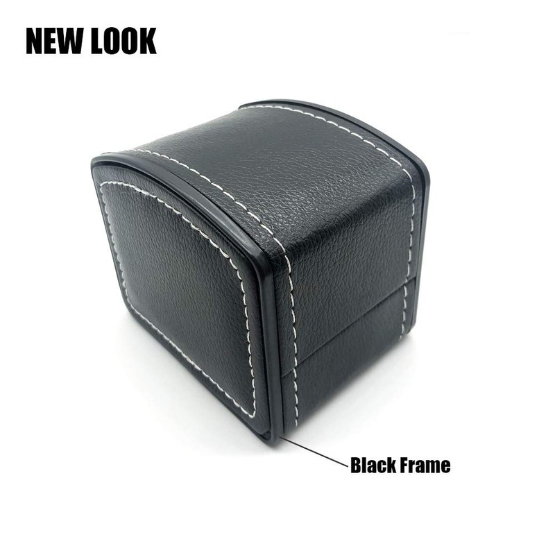 HUNGER PU Leather Single Bracelet Bangle Jewelry Watch Gift Box