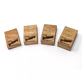 SKYSCRAPER GUITARS Floyd Rose Floating Tremolo Set Up Blocks - Trem Wedge (Luthier Set 1/4" - 3/...