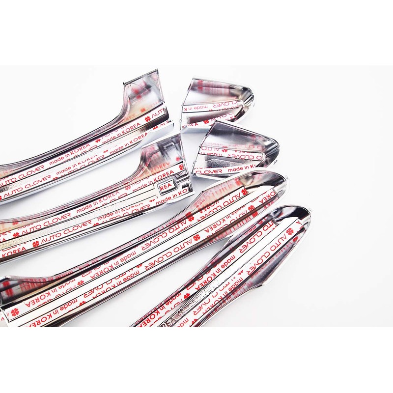 AUTO CLOVER Chrome Door Handle Covers Trim Set for Hyundai
