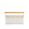 simplywire - Makeup Storage Organiser - Bathroom Caddy - White