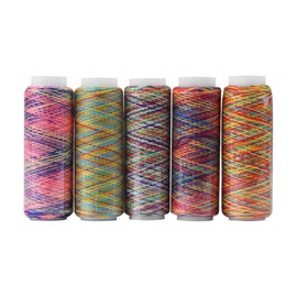 Sewing Thread Set, Colorful Embroidery Thread Quilting Embroidery Thread Bobbins Clothing Accessories for Hand Sewing Quilting