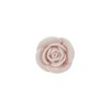 Savagrow 4pcs Light Pink Rose Flower Knobs Ceramic Knobs Cabinet