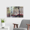 CANVAS ON DEMAND Springtime in Paris Wall Decal, Paris Artwork
