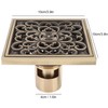 Floor Drain Antique Copper Shower Drain Kit for Home Hotel