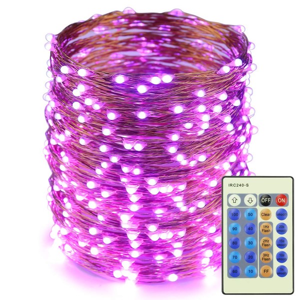 ER CHEN Dimmable LED String Lights,165Ft 500 LEDs Copper Wire