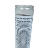 Veladora de rezo San Alejo prayer candle oracion al reverso