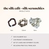 Set of 3 feschi Scrunchies | 100% Silk | Very