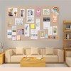 Foldable Large Bulletin Board, 72x48 Inches Cork Board Alternative, Large