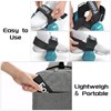 Fosegei Dumbbell Foot Attachment, Tibialis Trainer, Adjustable Ankle Weights, Ankle
