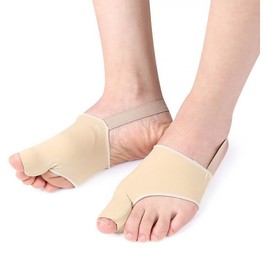 POFET 3 Pairs Bunion Correctors Big Toe Straightener with Non-Slip Belt and Gel Pads, Hallux Valgus Toe Separators for Bunion Correction