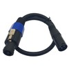 MTUERANC Speakon to XLR Speaker Cable, 3 Pin Male Audio