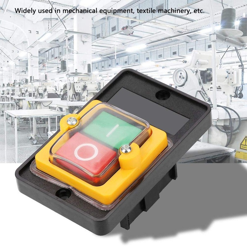 AC 220V/380V 10A Motor Controller ON/Off Push Button Switch NO