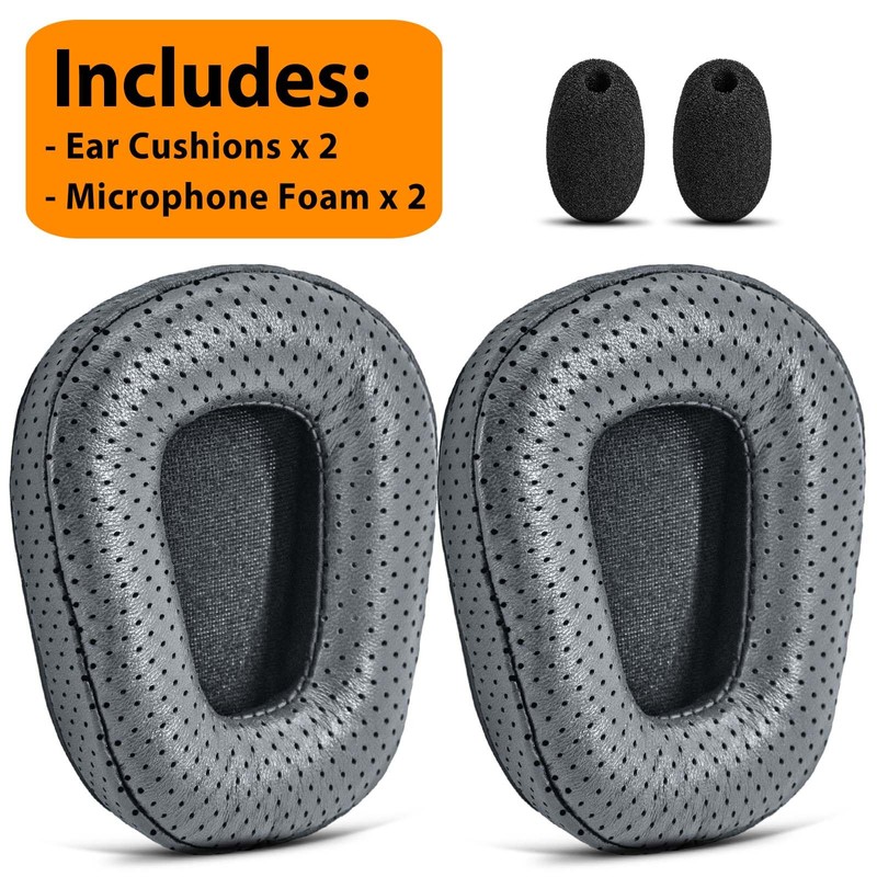 B450-XT B550-XT Replacement Ear Pads Sheepskin Leather Ear Cushion Compatible