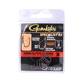 Gamakatsu G 185033800 Carp Hook Size 8 Carp Specialist RX Carp Hook