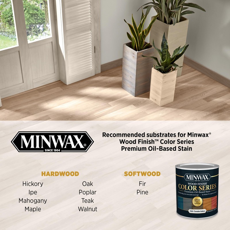 Minwax® Wood Finish® Color Series, Dark Walnut, 1 Quart