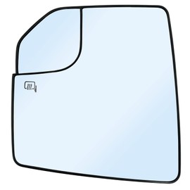 Ford F150 Left Side Heated Blind Spot Mirror - Convex Glass with Rear Holder FL3Z17K707L