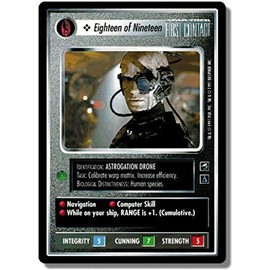 Decipher Star Trek CCG 1E FC First Contact Eighteen of Nineteen 77C