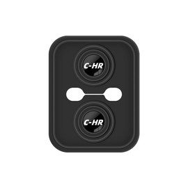 Toyota C-HR New Car Door Lock Absorber, Car Door Lock Absorber, C-HR Car Door Lock Buffer Damping, Shock Absorber, Paste Type, Car Door, Shock Absorber, Protect, Cushion, Absorber Gasket, Noise