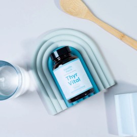 Suplemento Apoyo Tiroides Con L-tirosina, Yodo 60 Cáps Hh