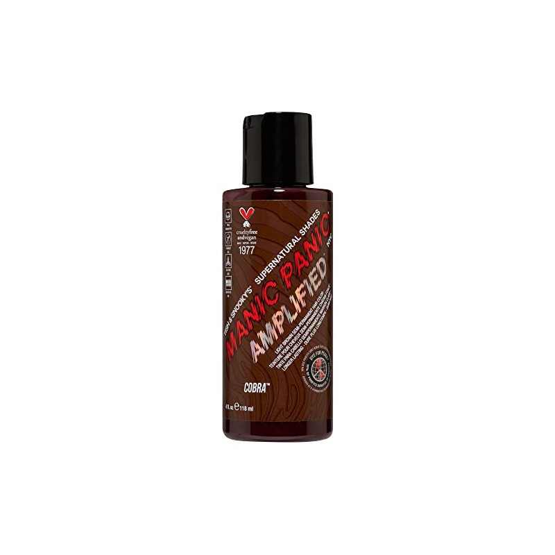 MANIC PANIC Tinte para El Cabello Supernatural Cobra Marrón Claro