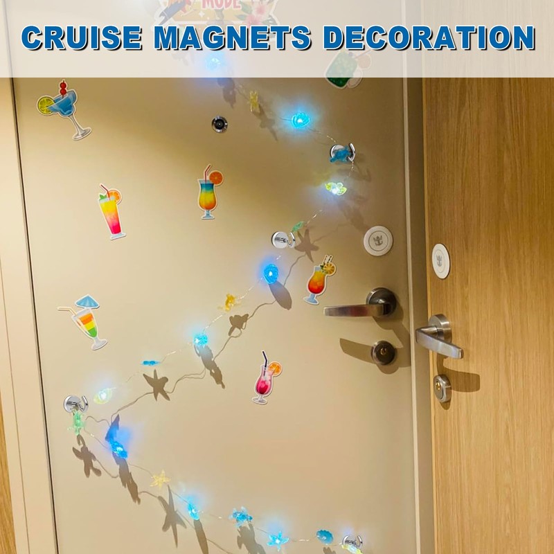 LOVIMAG Strong Magnetic Hooks, 25lbs Magnet Hooks for Cruise Cabin,