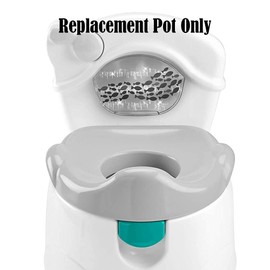 Replacement Seat for Sea Me Flush Potty Chair - GMP68 ~ Replacement Pot ~ Teal Color