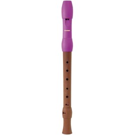 FLAUTA DULCE SOPRANO - Hohner (9586 1) Alegra Mixta (Digitacion Barroca) (2 Piezas) Boquilla Rosa